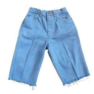 Wrangler Denim Jean Shorts Size 16 Misses